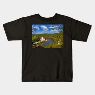 Weltenburg Abbey on the Danube Kids T-Shirt